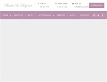 Tablet Screenshot of bridesandbeyond.us